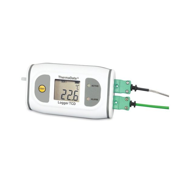 REGISTRADOR DE TEMPERATURA THERMADATA LOGGER 2, LCD CON ENCHUFE IEC. SIN SONDA. REF. 292-501 1